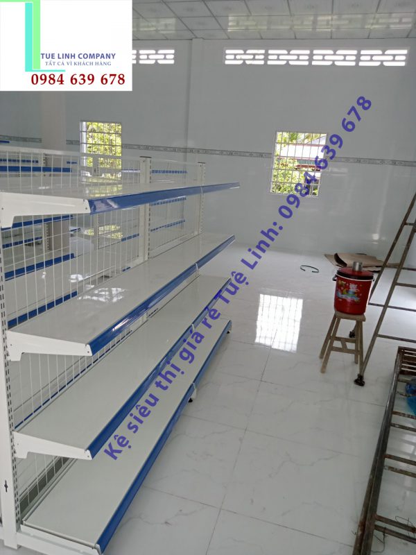 Lắp đặt kệ siêu thị giá rẻ tại Bình Dương