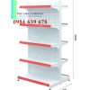 kệ siêu thị đôi tôn đục lỗ cao 1.8m x dài 0.9m