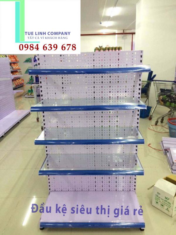 Đầu kệ siêu thị, vai trò của đầu kệ ị trong quá trình trưng bày hàng hóa